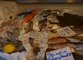 Il banco del pesce al mercato del Celio